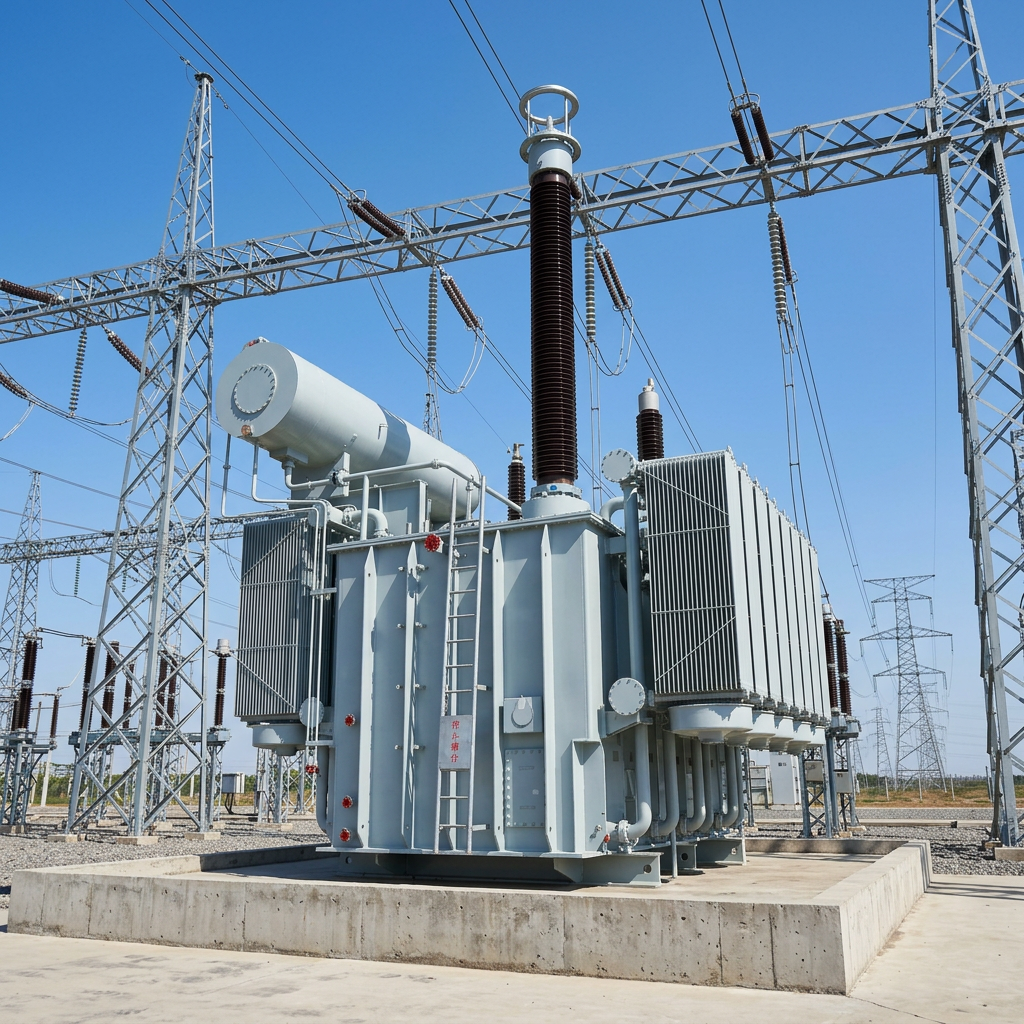 550kV Oil-Immersed Power Transformer 20000-800000kVA Ultra High Voltage Grid Transmission Substation